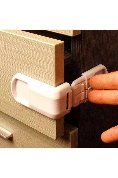 BirTıKHome 2 Pieces Baby Child Safety Cabinet and Drawer Lock Multi-Purpose Child Lock
