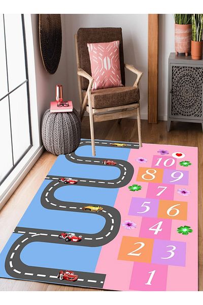 ALMUFARREJ Children's room rug multicolor design 200*300cm
