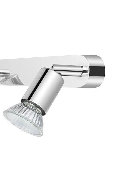 enyareshome Modern Krom Rengi 2'li Spot Avize GU10 7W 26cmx11cm