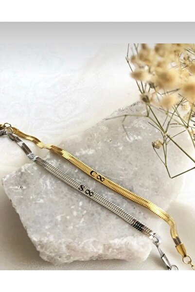 Pigna Aksesuar 925 ayar gümüş kaplama isimli tarihli  italyan çift sevgili ar...