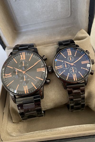 Leerybee Stylish Couple Wrist Watch for Lovers - Nla-244