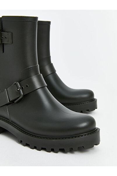 LC Waikiki Khaki Leather-Look Women's Boots