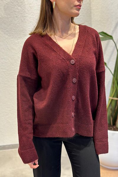 novon Tricotaj premium cu decolteu în V Cardigan
