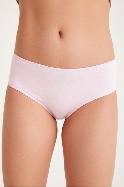 Dennis Denise 6 Pack One Color Women's Cotton High Waist Panties