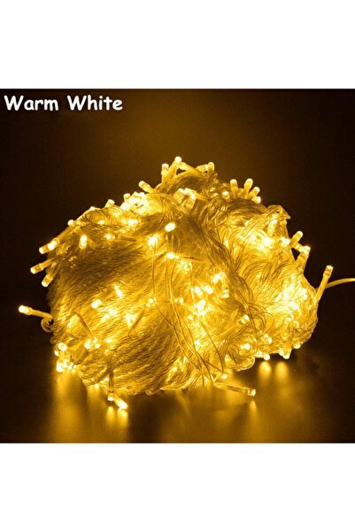 TOPROCKSTORE Parti 100 Ledli Fişli Led, Dekor Lambası Animasyonlu 10m Günışığ...