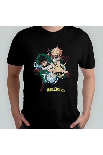 Pixxa Μπλουζάκι My Hero Academia Crew Neck 100% βαμβακερό - Μοντέλο 4