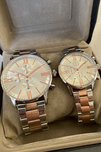 Leerybee Stylish Couple Wrist Watch for Lovers - Nla-244