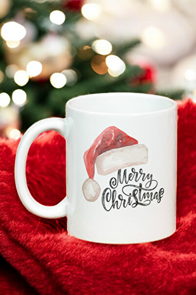 Yılbaşı Klasik Merry Christmas Kupa Bardak Mug