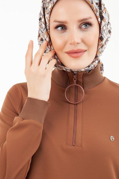 Armine TREND Ringed Knitted Fabric Tunic-24Kt436