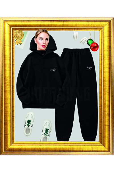 HOFFNUNG Full Pants Unisex Sport Club New Printed Bottom Top Set