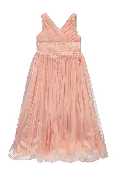 Civil Girls 6-14 Years Old Girl Evening Dress - Powder