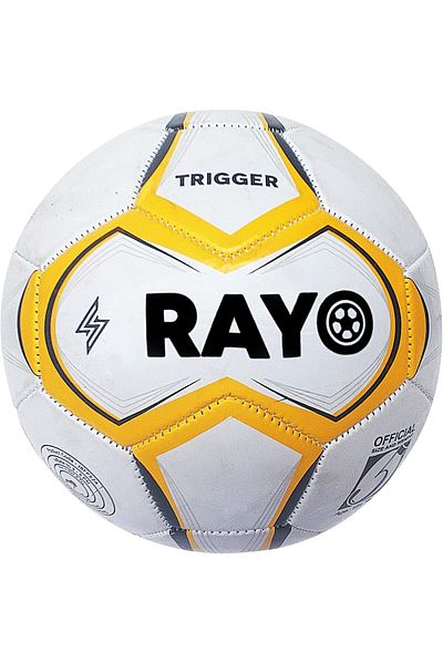 Rayo Trigger Size 5 PVC Football, Multicolor, Lightweight for Training & Recreational Use