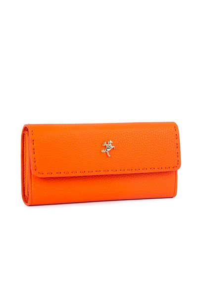 Nas Bag Women's Orange Wallet (Width:19 X Length:9)