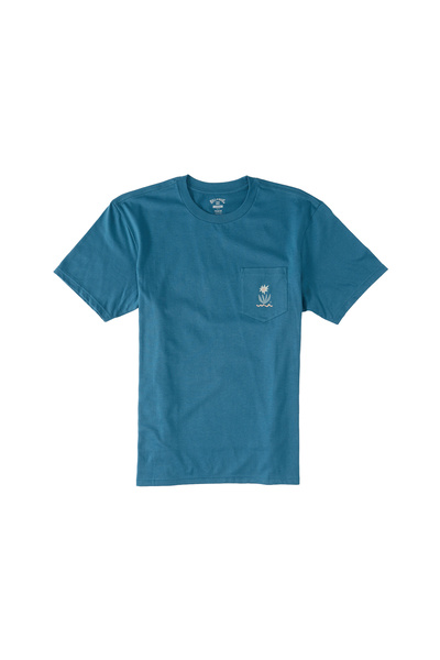 BİLLABONG Bıllabong Billabong Troppo Pkt Tricou albastru pentru bărbați Tricou pentru bărbați Abyzt01716