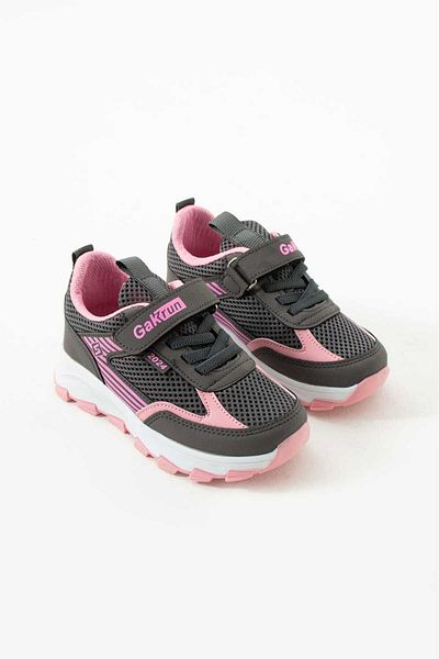 GAK RUN Unisex Παιδικά Velcro Elastic Άνετα, Αθλητικά Παπούτσια Anorak Αθλητικά Παπούτσια Ανοιχτή πολυ σόλα
