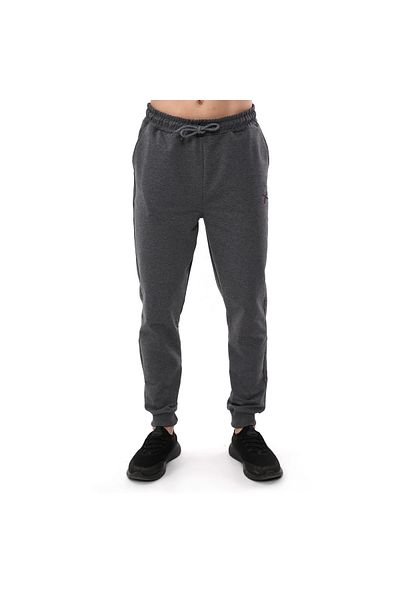 raru Παντελόνι φούτερ Ribbed Sentus Anthracite