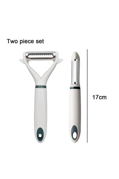 3B Trend 2 Vegetable Peeler, Stainless Steel, Potato Peeler White