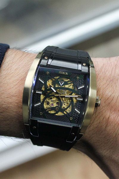 Fiesta Fs 600453   Automatic Men's Wrist Watch with Silicone Band