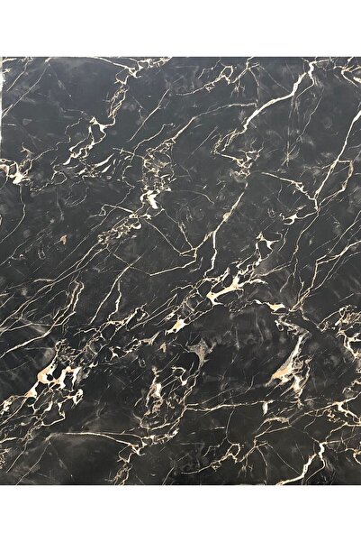 Home Sf 633 Koyu Antrasit Renkli Gold Damarlı Doğal Mermer Görünümlü Dolap Ve Tezgah Yapışkanlı Folyo