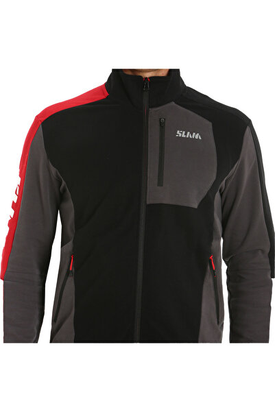 Slam Deck Fz Sweater Men's Black Sweatshirt Men's Sweatshirt A106001S00