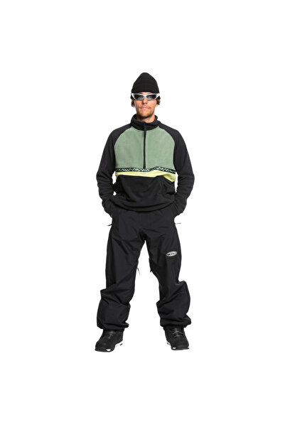 Quiksilver Champagne Powder Fleece Men's Black Fleece Men's Fleece Eqyft04978