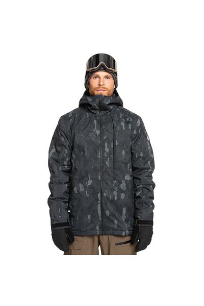 Quiksilver Men's Snowboard Jacket Mission Printed