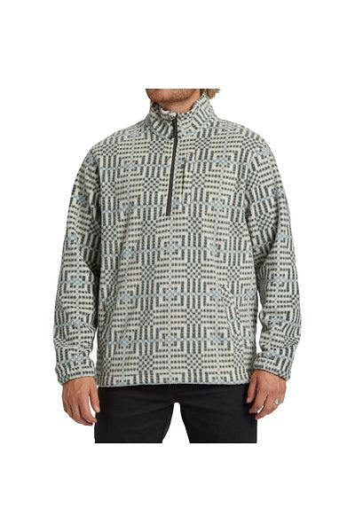 BİLLABONG Billabong Boundary Mock Neck Men's Green Fleece