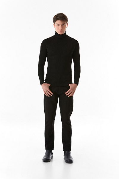 Fulla Moda Ίσιο τζιν παντελόνι με φερμουάρ