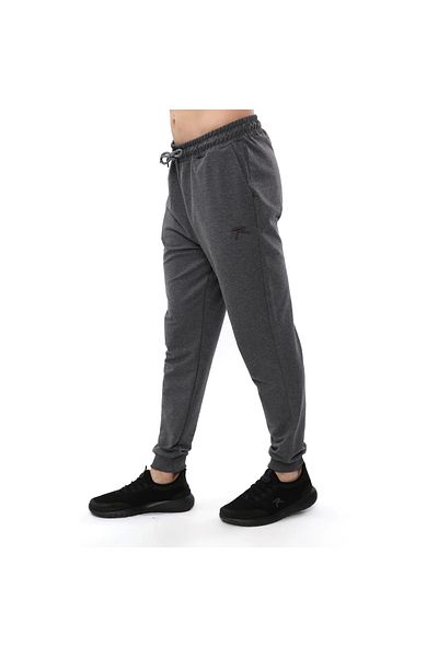 raru Παντελόνι φούτερ Ribbed Sentus Anthracite