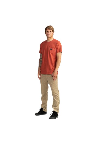 BİLLABONG Billabong Billabong Stacked Men's Red T-Shirt Men's T-Shirt U1Ss98