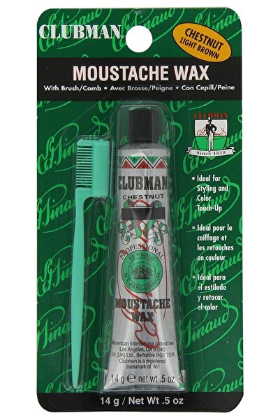 Clubman Sakal, Bıyık ve Kaş Wax Kestane Renk 14GR