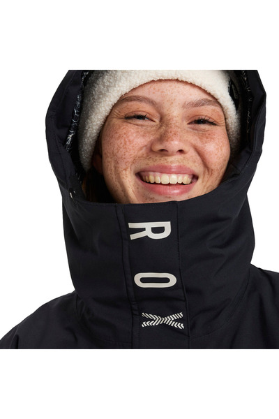 Roxy Galaxy Women's Black Snowboard Jacket Women's Snowboard Jacket Erjtj03484