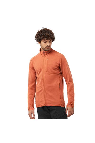 Salomon Essential Ltwarm Full Zip Men's Fleece