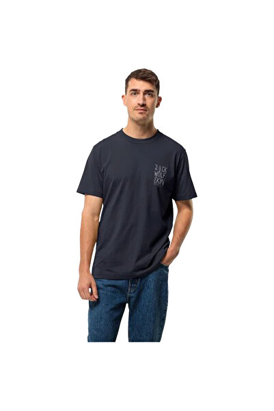 Jack Wolfskin Jack Tent t Men's Orange T-Shirt Men's T-Shirt 1809791Tr