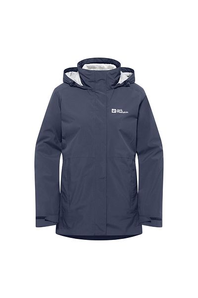 Jack Wolfskin Rotwand 3in1 Women's Waterproof Outdoor Coat-A60333
