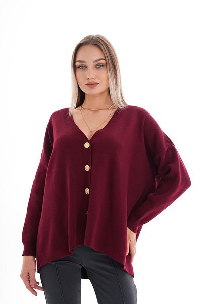 ŞİMAL Tricotaj de damă cu închidere cu nasturi Cardigan largi tricotat 245400   -