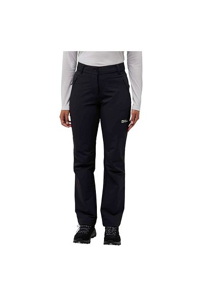 Jack Wolfskin Activate Thermic Women's Black Outdoor Pants