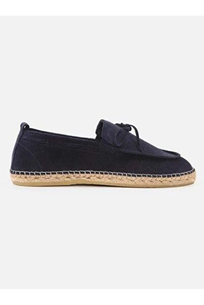 Su Espadril Carlo Lacivert Erkek Süet Espadril
