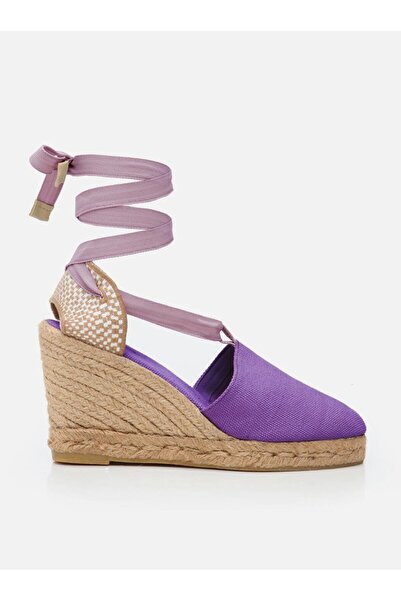 Su Espadril Ramblas Mor Kadın Dolgu Topuklu Espadril