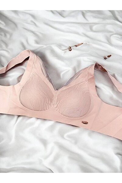 Edam İç Giyim Dantelli Kalın Askılı Yok Gibi Sütyen