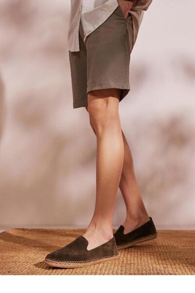 Su Espadril Ubaldo Haki Erkek Düz Espadril