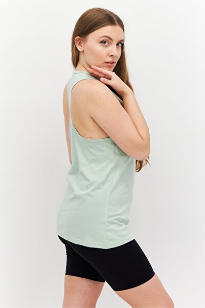 Reebok Women Sportswear Fit Sleeveless Training Tank Top, Green