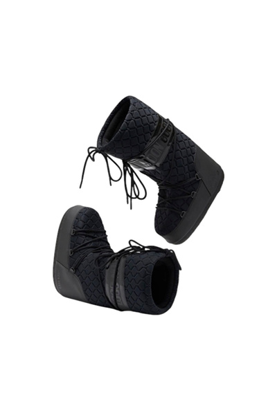 MOON BOOT 80d1402930-n001 Icon Quilt Kadın Siyah Kar Botu