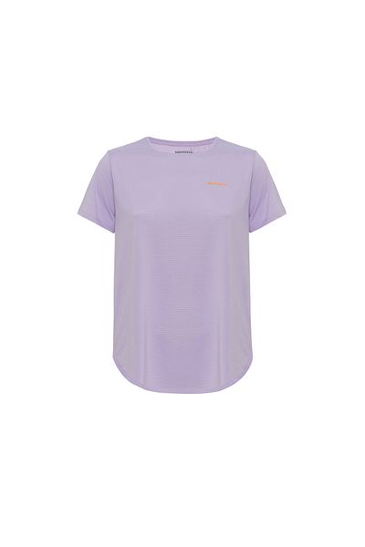 Merrell Tyme Women's Purple Running T-Shirt Women's Running T-Shirt M3Tyme