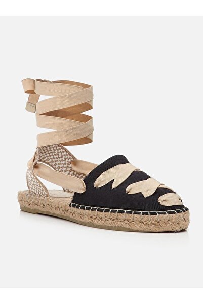 Su Espadril Marya Siyah Kadın Espadril Sandalet