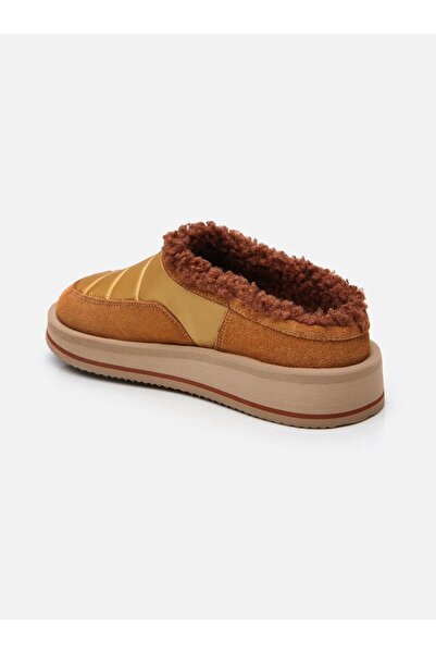 Su Espadril Su Sarı Kadın Kumaş-süet Terlik