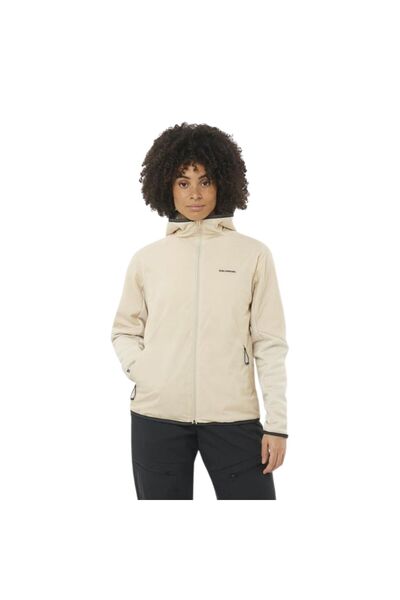 Salomon OUTLINE HYBRID WARM Kadın Kapüşonlu Polar RAINY DAY LC2326300
