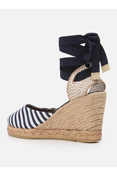 Su Espadril Kelli Lacivert Kadın Dolgu Topuklu Espadril