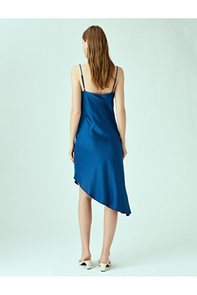 Koton Σατέν φόρεμα με λεπτές τιράντες