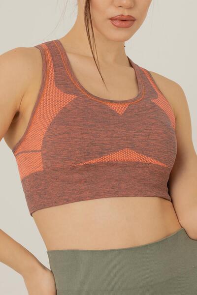 MioFit Sutien sport pentru femei, fără cusături, fără căptușeală